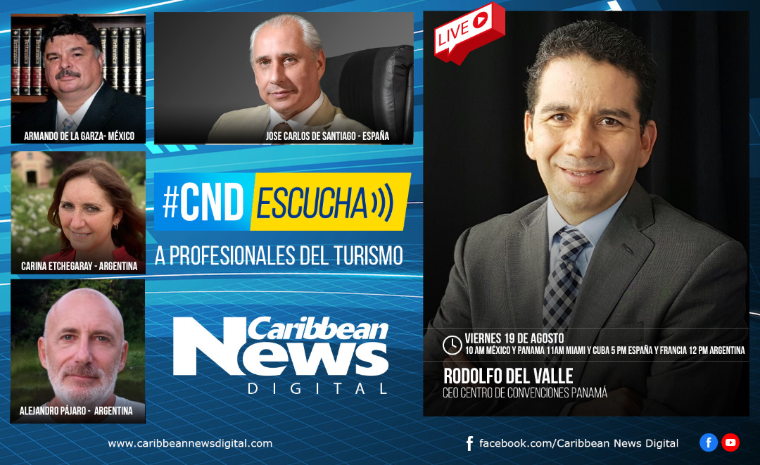 Rodolfo Del Valle CEO de CC en #Panamá nos muestra el Centro de Convenciones en Panamá
