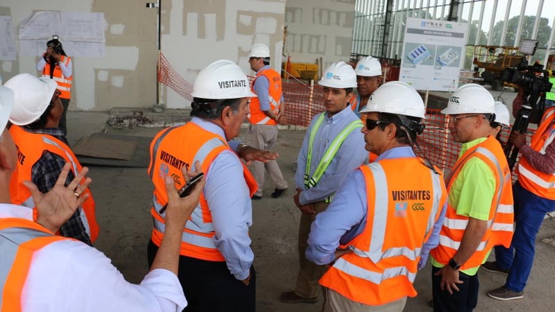 Centro de Convenciones Amador tiene un 78 por ciento de avance