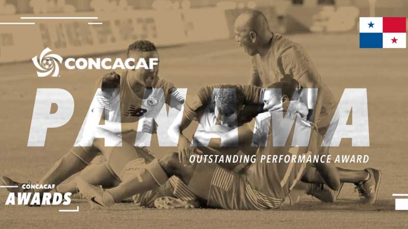 Panamá gana premio en los Concacaf Awards