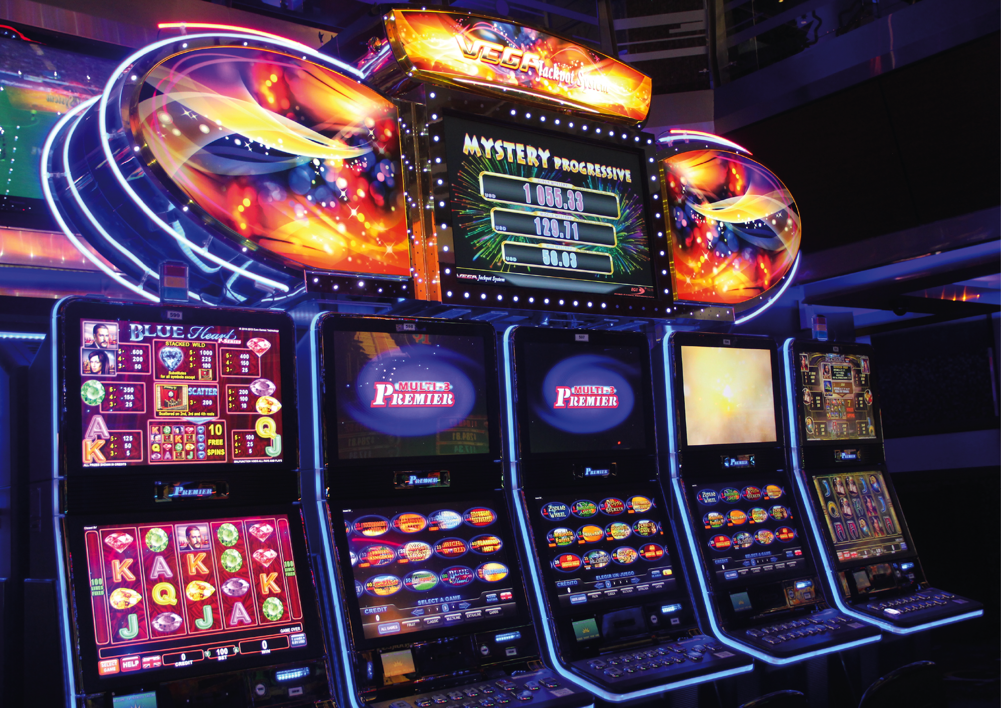 Juegos de azar aportan 96 millones de dólares al Estado