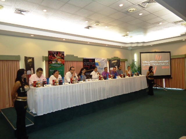 Conferencia de prensa del Grupo Excelencias en Riviera, Nayarit, México. Grupo Excelencias da a conocer todos los detalles de VALLARTA NAYARIT GASTRONOMICA