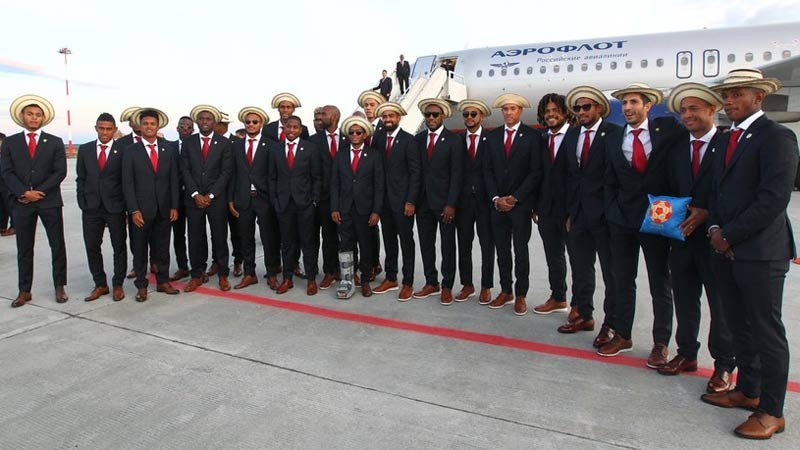 La selección panameña llega a Rusia para el Mundial 2018