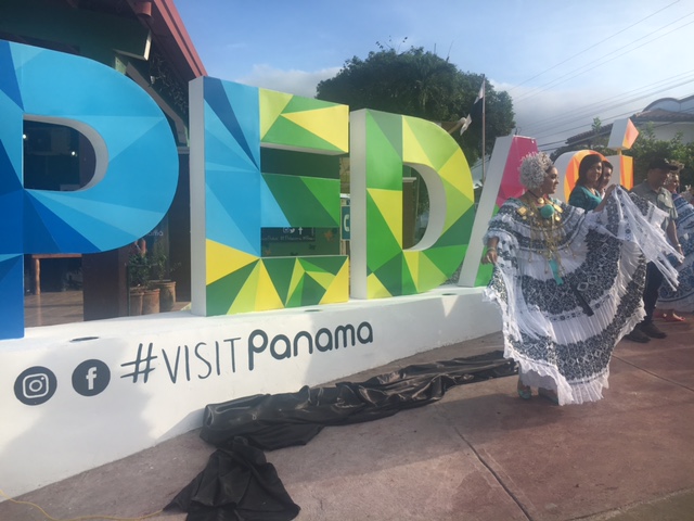 Inauguran parador fotográfico en Pedasí