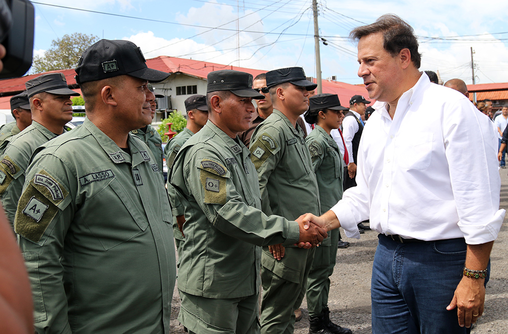 Policía chiricana fue dotada de nuevo equipo motorizado