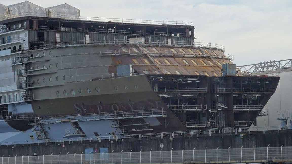 Crucero más grande del mundo zarpará en 2018