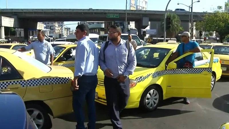 Continúan protestas contra Uber en Panamá