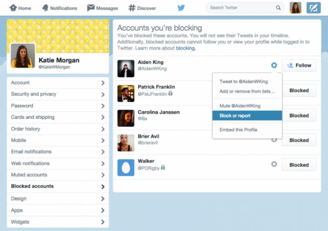 Nuevas herramientas de Twitter