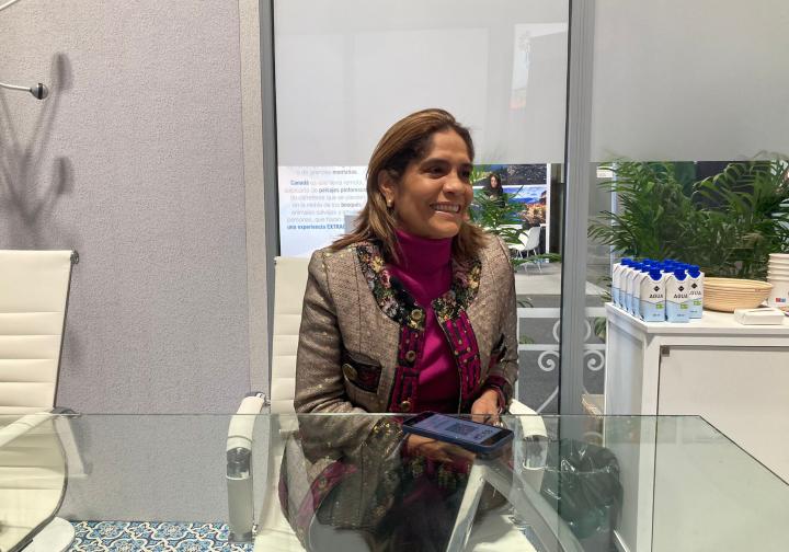 Panamá  en Fitur 2024 nos invita a descubrir la biodiversidad de Panamá: Denise Guillén Zúñiga, Ministra de Turismo. 