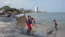 Nuevamente desde hoy rige la Alerta Verde en playas del Pacífico