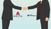 Aeroméxico y Delta anuncian alianza transfronteriza entre México y EE.UU.